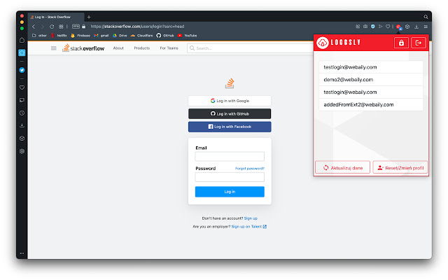 Loggsly from Chrome web store to be run with OffiDocs Chromium online Loggsly from Chrome web store to be run with OffiDocs Chromium online