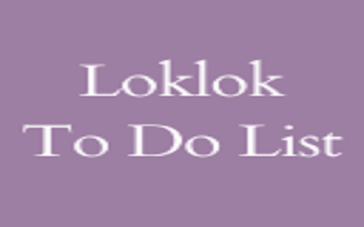 Loklok To Do List from Chrome web store to be run with OffiDocs Chromium online Loklok To Do List from Chrome web store to be run with OffiDocs Chromium online