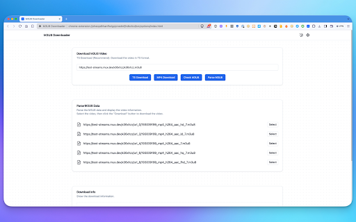 M3U8 Downloader from Chrome web store to be run with OffiDocs Chromium online M3U8 Downloader from Chrome web store to be run with OffiDocs Chromium online