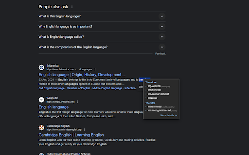 Malayalam Instant Dictionary from Chrome web store to be run with OffiDocs Chromium online Malayalam Instant Dictionary from Chrome web store to be run with OffiDocs Chromium online