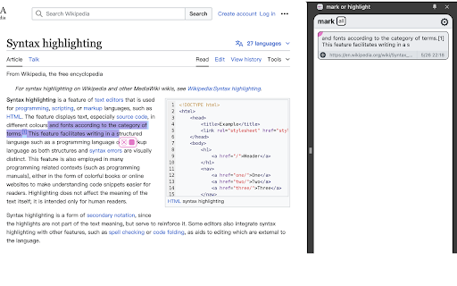 mark or highlight from Chrome web store to be run with OffiDocs Chromium online mark or highlight from Chrome web store to be run with OffiDocs Chromium online