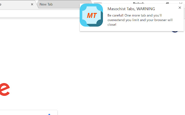 Masochist Tabs from Chrome web store to be run with OffiDocs Chromium online Masochist Tabs from Chrome web store to be run with OffiDocs Chromium online