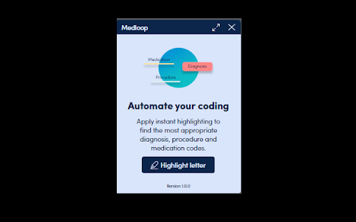 Medloop from Chrome web store to be run with OffiDocs Chromium online Medloop from Chrome web store to be run with OffiDocs Chromium online