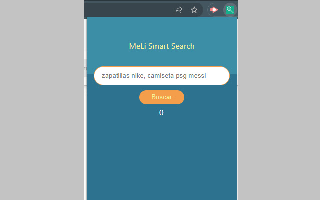 MeLi Smart Search from Chrome web store to be run with OffiDocs Chromium online MeLi Smart Search from Chrome web store to be run with OffiDocs Chromium online