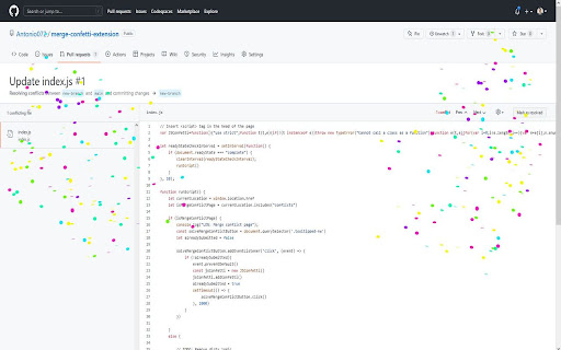 Merge Confetti from Chrome web store to be run with OffiDocs Chromium online Merge Confetti from Chrome web store to be run with OffiDocs Chromium online