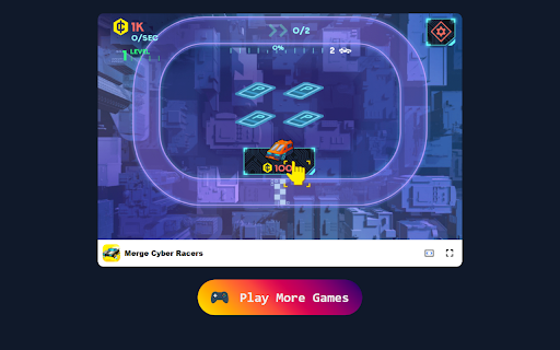 Merge Cyber Racers Game Upgrade and Customize Your Cyber Cars! from Chrome web store to be run with OffiDocs Chromium online Merge Cyber Racers Game Upgrade and Customize Your Cyber Cars! from Chrome web store to be run with OffiDocs Chromium online
