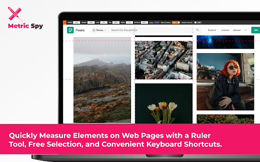 Metric Spy Page Ruler from Chrome web store to be run with OffiDocs Chromium online Metric Spy Page Ruler from Chrome web store to be run with OffiDocs Chromium online