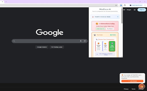 MindFocus AI from Chrome web store to be run with OffiDocs Chromium online MindFocus AI from Chrome web store to be run with OffiDocs Chromium online