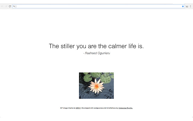 Mindfulness Quotes from Chrome web store to be run with OffiDocs Chromium online Mindfulness Quotes from Chrome web store to be run with OffiDocs Chromium online