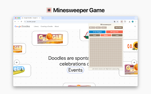 Minesweeper Game from Chrome web store to be run with OffiDocs Chromium online Minesweeper Game from Chrome web store to be run with OffiDocs Chromium online