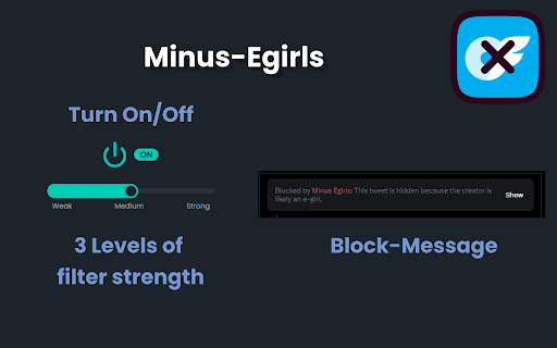 Minus Egirls from Chrome web store to be run with OffiDocs Chromium online Minus Egirls from Chrome web store to be run with OffiDocs Chromium online