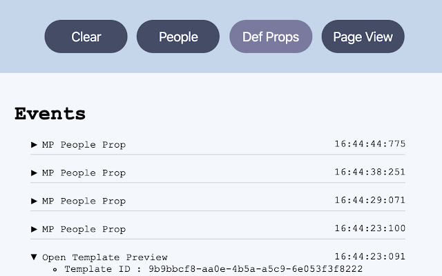 Mixpanel Log from Chrome web store to be run with OffiDocs Chromium online Mixpanel Log from Chrome web store to be run with OffiDocs Chromium online