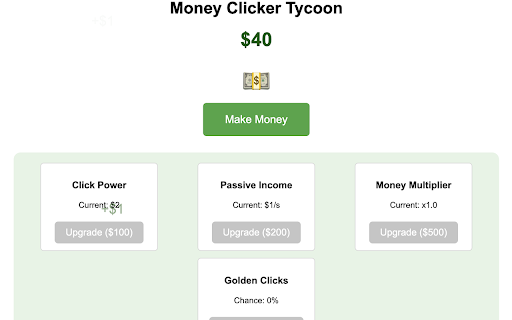 Money Tycoon from Chrome web store to be run with OffiDocs Chromium online Money Tycoon from Chrome web store to be run with OffiDocs Chromium online