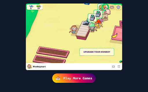 Monkey Mart Game Build and Manage Your Jungle Supermarket! from Chrome web store to be run with OffiDocs Chromium online Monkey Mart Game Build and Manage Your Jungle Supermarket! from Chrome web store to be run with OffiDocs Chromium online