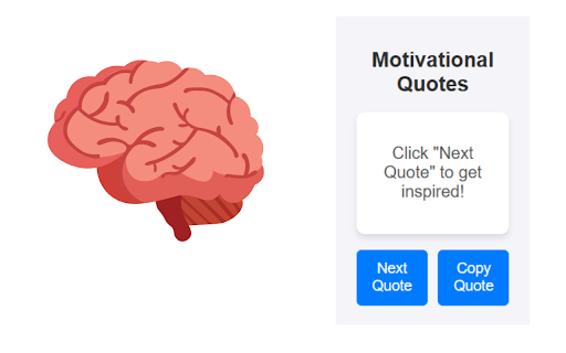 Motivational Quotes Generator from Chrome web store to be run with OffiDocs Chromium online Motivational Quotes Generator from Chrome web store to be run with OffiDocs Chromium online