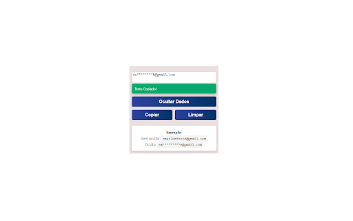 Máscara de Dados Sigilosos from Chrome web store to be run with OffiDocs Chromium online Máscara de Dados Sigilosos from Chrome web store to be run with OffiDocs Chromium online