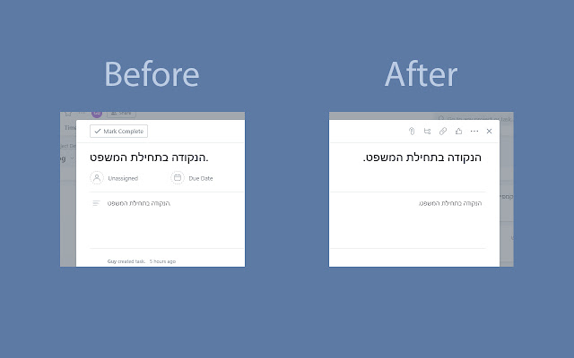 MV Asana RTL from Chrome web store to be run with OffiDocs Chromium online MV Asana RTL from Chrome web store to be run with OffiDocs Chromium online