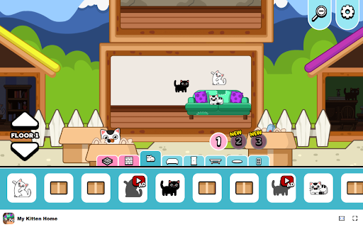 My Kitten Home Game Design the perfect home for your adorable kitten! from Chrome web store to be run with OffiDocs Chromium online My Kitten Home Game Design the perfect home for your adorable kitten! from Chrome web store to be run with OffiDocs Chromium online