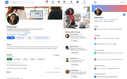 MyOutreach from Chrome web store to be run with OffiDocs Chromium online MyOutreach from Chrome web store to be run with OffiDocs Chromium online