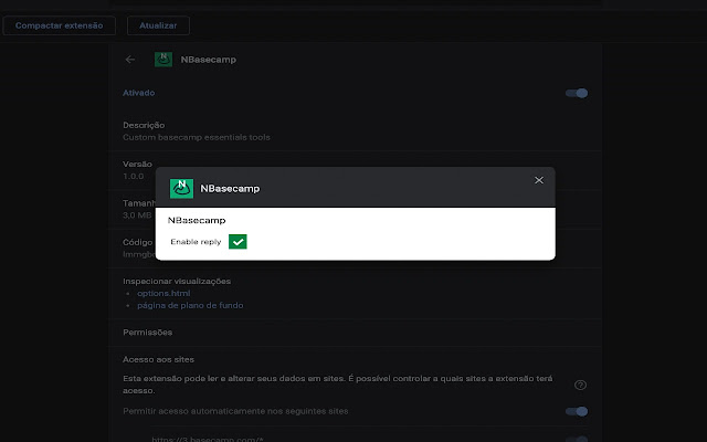 NBasecamp from Chrome web store to be run with OffiDocs Chromium online NBasecamp from Chrome web store to be run with OffiDocs Chromium online
