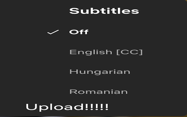 Netflix custom subtitles from Chrome web store to be run with OffiDocs Chromium online Netflix custom subtitles from Chrome web store to be run with OffiDocs Chromium online