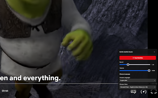 Netflix Subtitle Reader from Chrome web store to be run with OffiDocs Chromium online Netflix Subtitle Reader from Chrome web store to be run with OffiDocs Chromium online