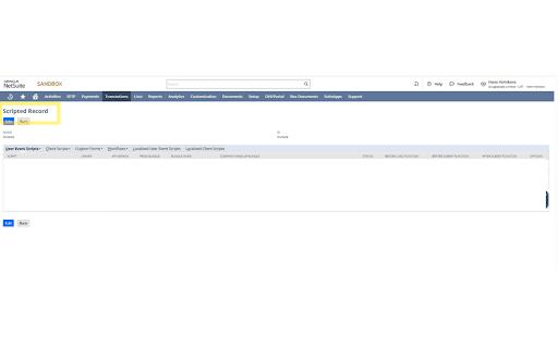 NetSuite Deployed Scripts Extension from Chrome web store to be run with OffiDocs Chromium online NetSuite Deployed Scripts Extension from Chrome web store to be run with OffiDocs Chromium online