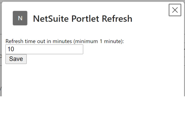 NetSuite Portlet Refresh from Chrome web store to be run with OffiDocs Chromium online NetSuite Portlet Refresh from Chrome web store to be run with OffiDocs Chromium online