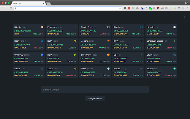 New Tab Coin from Chrome web store to be run with OffiDocs Chromium online New Tab Coin from Chrome web store to be run with OffiDocs Chromium online