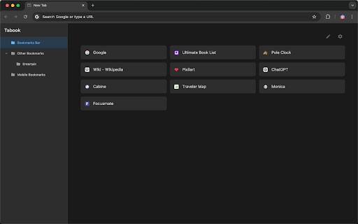 New Tab with Bookmark from Chrome web store to be run with OffiDocs Chromium online New Tab with Bookmark from Chrome web store to be run with OffiDocs Chromium online