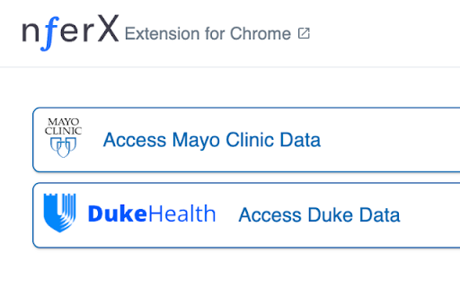 nferX Clinical nSights from Chrome web store to be run with OffiDocs Chromium online nferX Clinical nSights from Chrome web store to be run with OffiDocs Chromium online