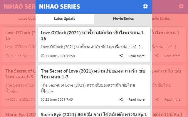 Nihao Series Latest Update Series News from Chrome web store to be run with OffiDocs Chromium online Nihao Series Latest Update Series News from Chrome web store to be run with OffiDocs Chromium online