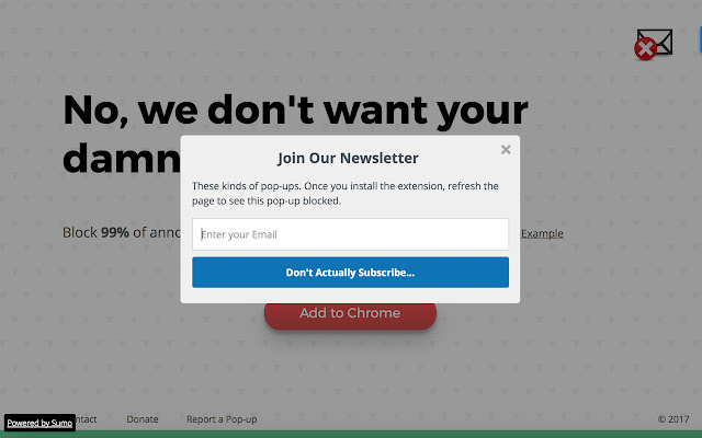 No Email Popups from Chrome web store to be run with OffiDocs Chromium online No Email Popups from Chrome web store to be run with OffiDocs Chromium online