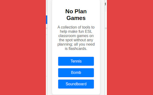 No Plan Games from Chrome web store to be run with OffiDocs Chromium online No Plan Games from Chrome web store to be run with OffiDocs Chromium online