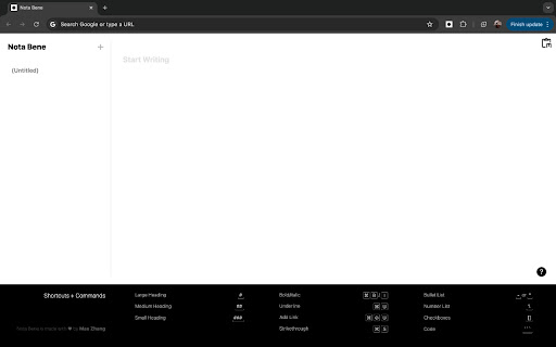 Nota Bene from Chrome web store to be run with OffiDocs Chromium online Nota Bene from Chrome web store to be run with OffiDocs Chromium online