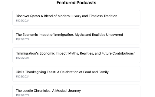 NotebookLM Podcast AI Podcast Generator from Chrome web store to be run with OffiDocs Chromium online NotebookLM Podcast AI Podcast Generator from Chrome web store to be run with OffiDocs Chromium online