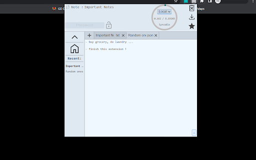 Note Pad Extension from Chrome web store to be run with OffiDocs Chromium online Note Pad Extension from Chrome web store to be run with OffiDocs Chromium online