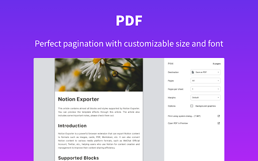 Notion Exporter Image | Cards | PDF | Slide from Chrome web store to be run with OffiDocs Chromium online Notion Exporter Image | Cards | PDF | Slide from Chrome web store to be run with OffiDocs Chromium online