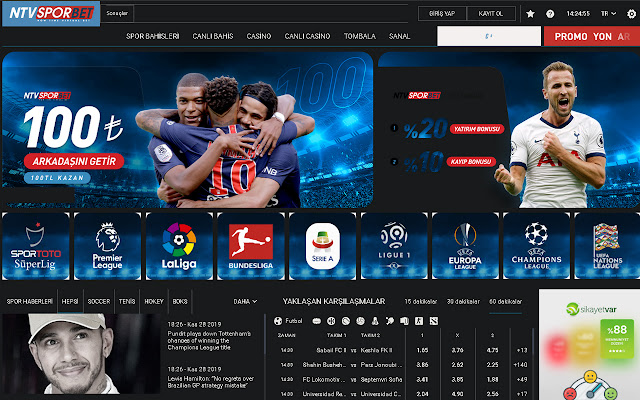 NTVSporBet Chrome Eklentisi from Chrome web store to be run with OffiDocs Chromium online NTVSporBet Chrome Eklentisi from Chrome web store to be run with OffiDocs Chromium online