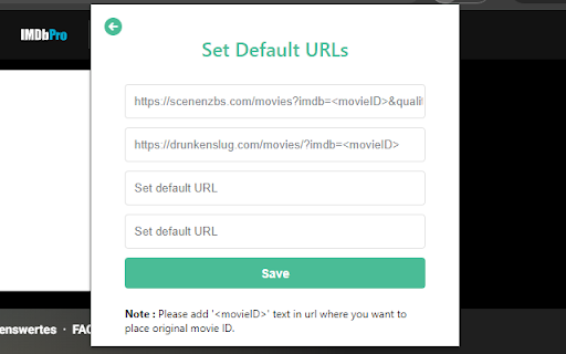 NZB finder for IMDb IDs from Chrome web store to be run with OffiDocs Chromium online NZB finder for IMDb IDs from Chrome web store to be run with OffiDocs Chromium online
