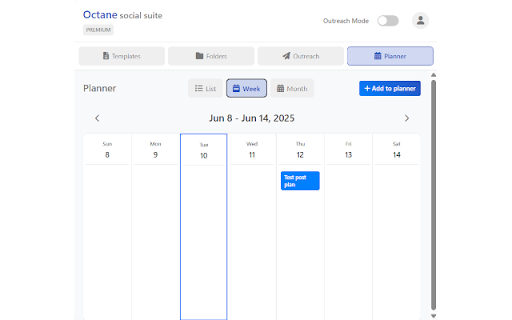 Octane Social Suite from Chrome web store to be run with OffiDocs Chromium online Octane Social Suite from Chrome web store to be run with OffiDocs Chromium online