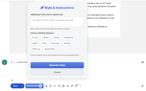 One Click Email from Chrome web store to be run with OffiDocs Chromium online One Click Email from Chrome web store to be run with OffiDocs Chromium online