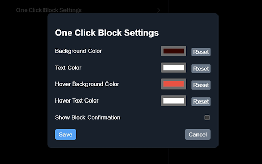 One Click X (Twitter) Block from Chrome web store to be run with OffiDocs Chromium online One Click X (Twitter) Block from Chrome web store to be run with OffiDocs Chromium online