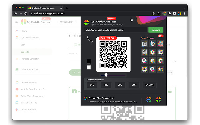 Online QR Code Generator from Chrome web store to be run with OffiDocs Chromium online Online QR Code Generator from Chrome web store to be run with OffiDocs Chromium online