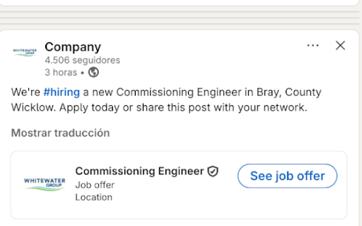 Only Jobs in LinkedIn Newsfeed from Chrome web store to be run with OffiDocs Chromium online Only Jobs in LinkedIn Newsfeed from Chrome web store to be run with OffiDocs Chromium online