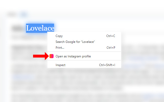 Open Instagram Profile from Chrome web store to be run with OffiDocs Chromium online Open Instagram Profile from Chrome web store to be run with OffiDocs Chromium online