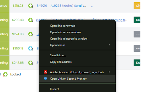 Open Link on Second Monitor from Chrome web store to be run with OffiDocs Chromium online Open Link on Second Monitor from Chrome web store to be run with OffiDocs Chromium online