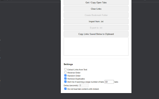 Open Multiple Links Full Featured from Chrome web store to be run with OffiDocs Chromium online Open Multiple Links Full Featured from Chrome web store to be run with OffiDocs Chromium online
