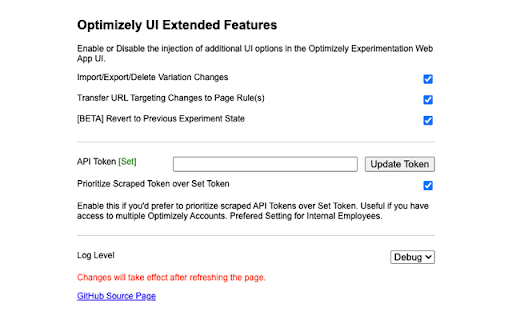 Optimizely UI Extended from Chrome web store to be run with OffiDocs Chromium online Optimizely UI Extended from Chrome web store to be run with OffiDocs Chromium online