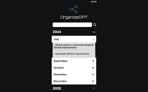 OrganizeGPT from Chrome web store to be run with OffiDocs Chromium online OrganizeGPT from Chrome web store to be run with OffiDocs Chromium online